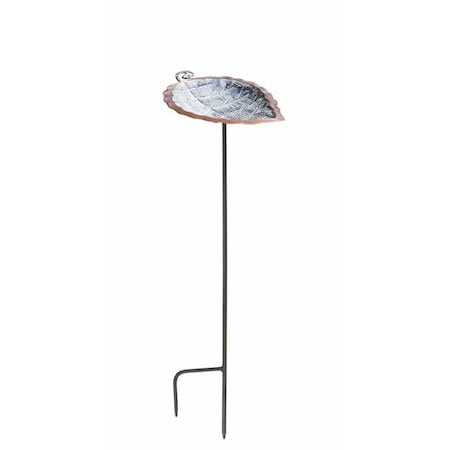 Achla Designs Achla BB-04-S Aspen Leaf Birdbath with stand BB-04-S